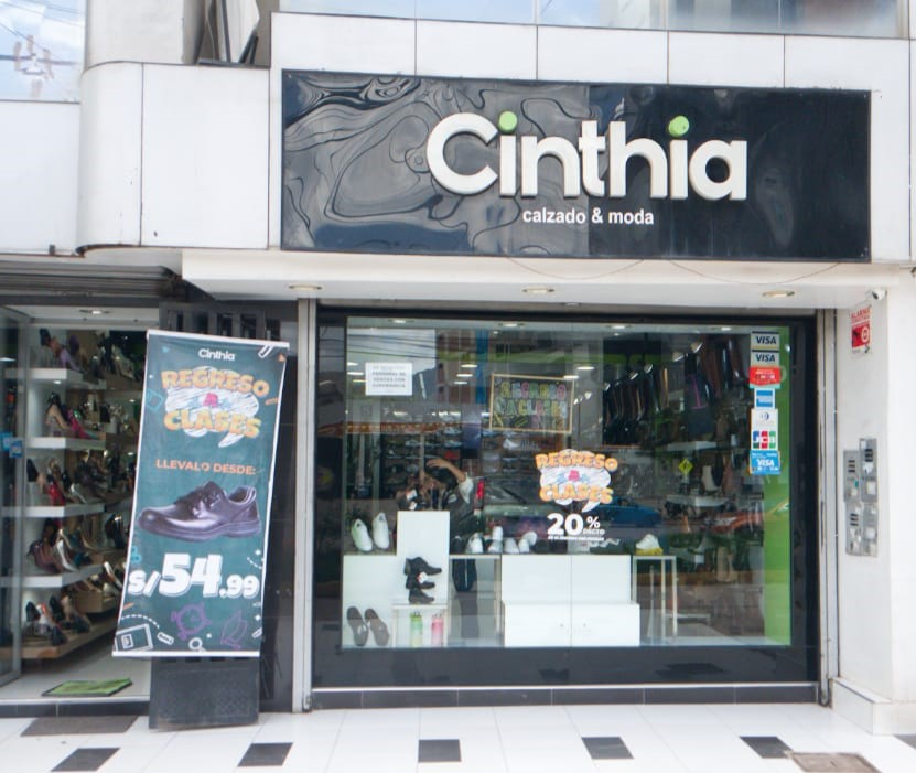 Nuestras Tiendas Cinthia Calzado tienda Manuel prado Cusco