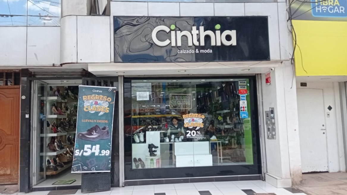 Nuestras Tiendas Cinthia Calzado tienda Manuel prado Cusco